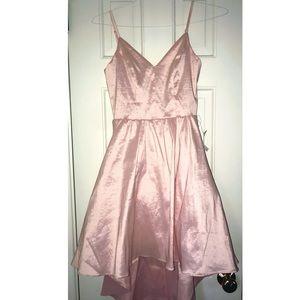 NWT Pink High low dress